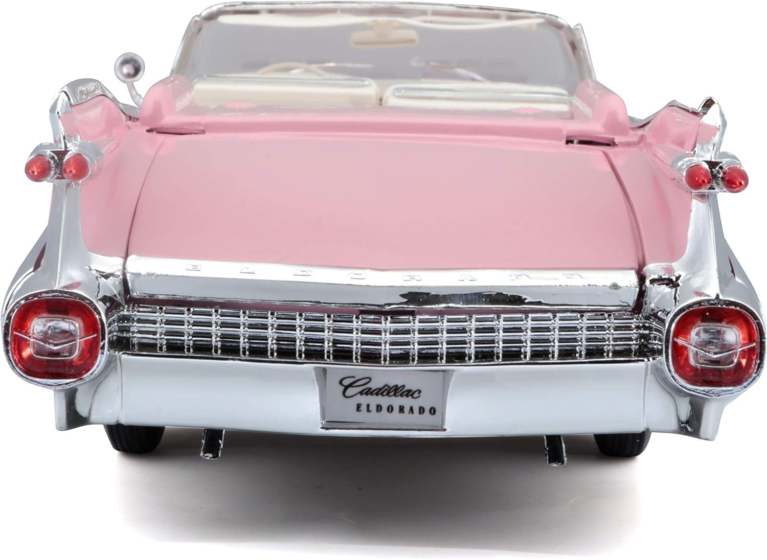 Maisto 1959 Cadillac Eldorado Biarritz Convertible, Pink Premiere 36813 1/18 Scale Die Cast Model Toy Car