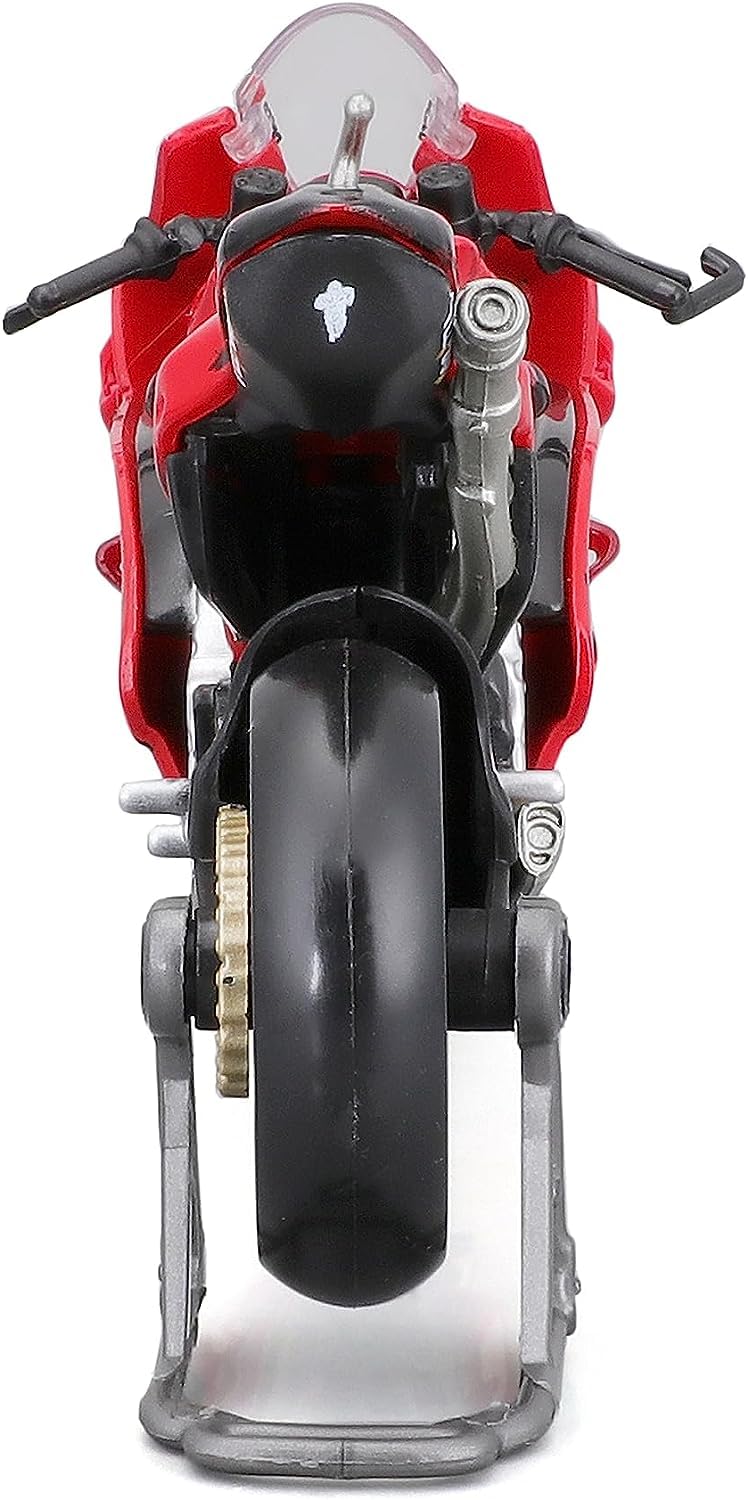 MAISTO - 1/6 SCALE MODEL DUCATI DESMOSEDICI REPLICA LENOVO TEAM # 63 COMPATIBLE WITH FRANCESCO BAGNAIA MOTO GP 2022 (RED) 32229