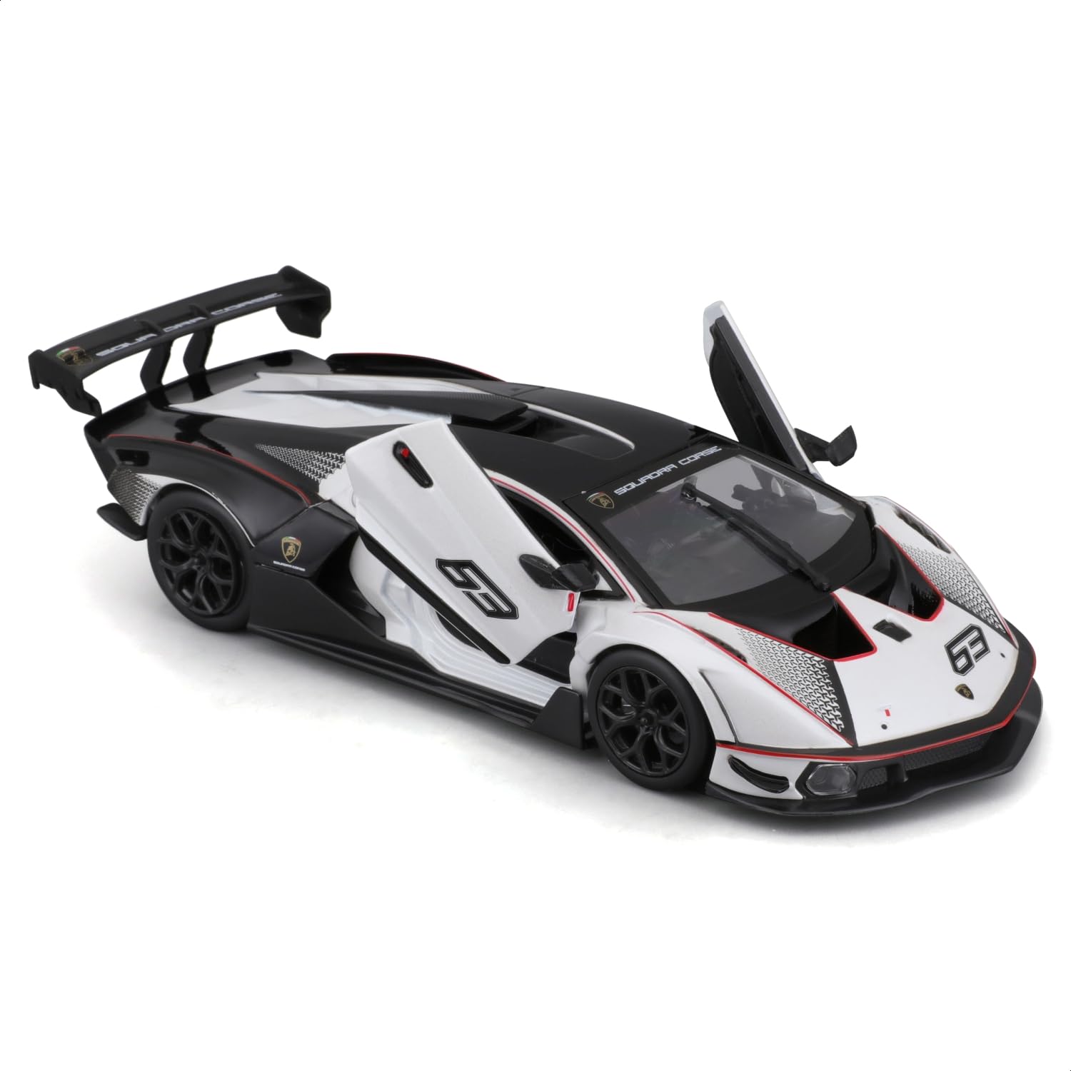 BBURAGO RACE LAMBORGHINI 63 ESSENZA SCV12 1/24 DIE CAST 18-98023