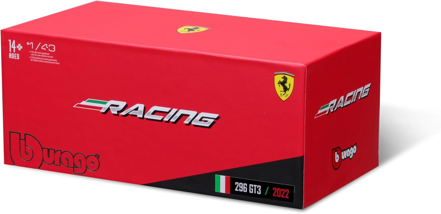 BBURAGO 1/43 FERRARI 296 GT3 #71 2023 18-36313