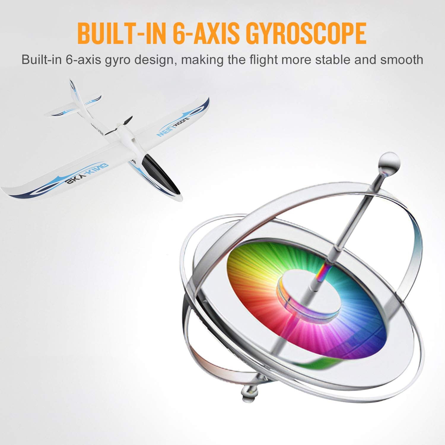 WLTOYS F959S SKY-KING 2.4G 3CH 6-AXIS RTF RC AIRPLANE BLUE