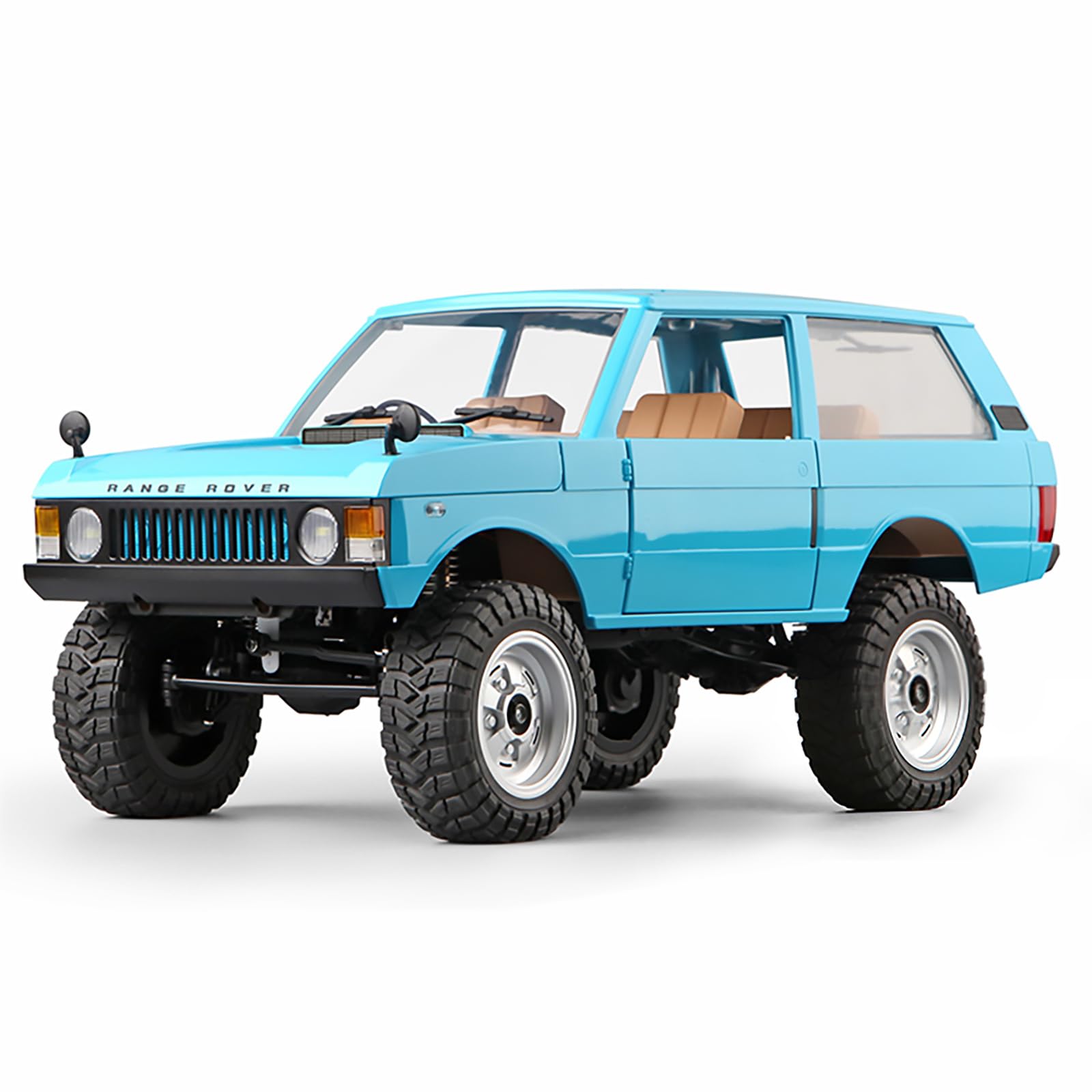 MN MODEL LAND ROVER RANGE ROVER1970 MN168 1/12 2.4G RC ROCK CRAWLER (SKY BLUE)