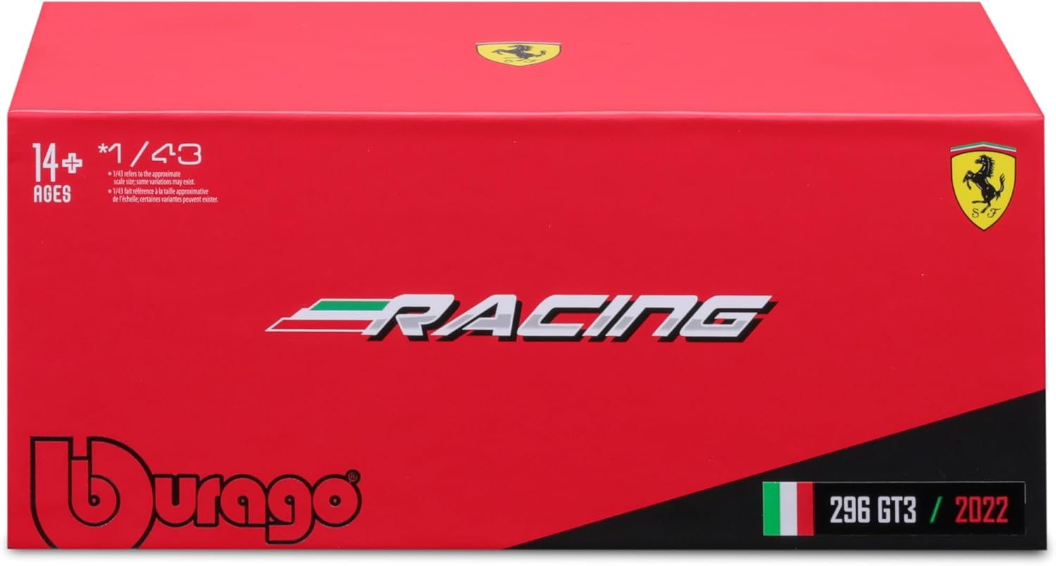 BBURAGO 1/43 FERRARI 296 GT3 #71 2023 18-36313