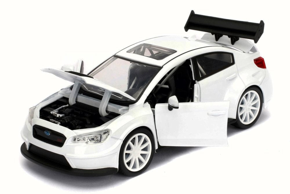 JADA SUBARU WRX STI WHITE  DIECAST CAR MODEL