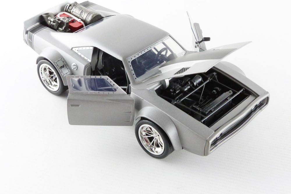 JADA DOM's ICE CHARGER GREY  DIECAST CAR MODEL