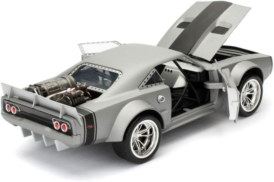 JADA DOM's ICE CHARGER GREY  DIECAST CAR MODEL