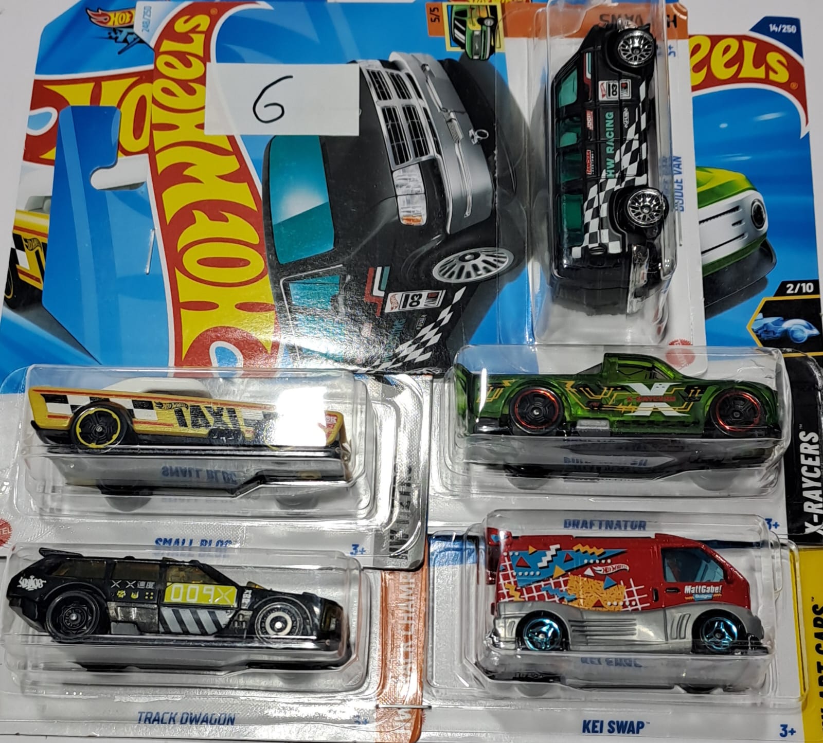 HOT WHEELS CARS (PACK OF 5 NOS)