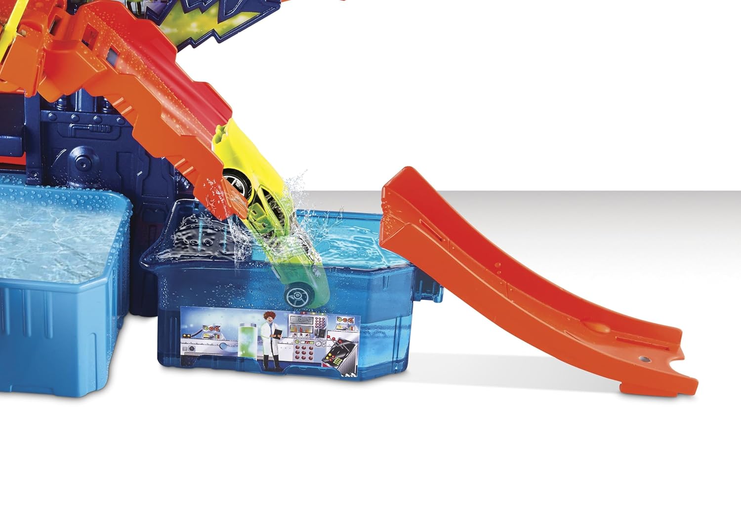 HOT WHEELS METAL SHIFTERS COLOR SPLASH SCIENCE LAB PLAYSET, MULTICOLOR (PRODUCT NO:CCP76)