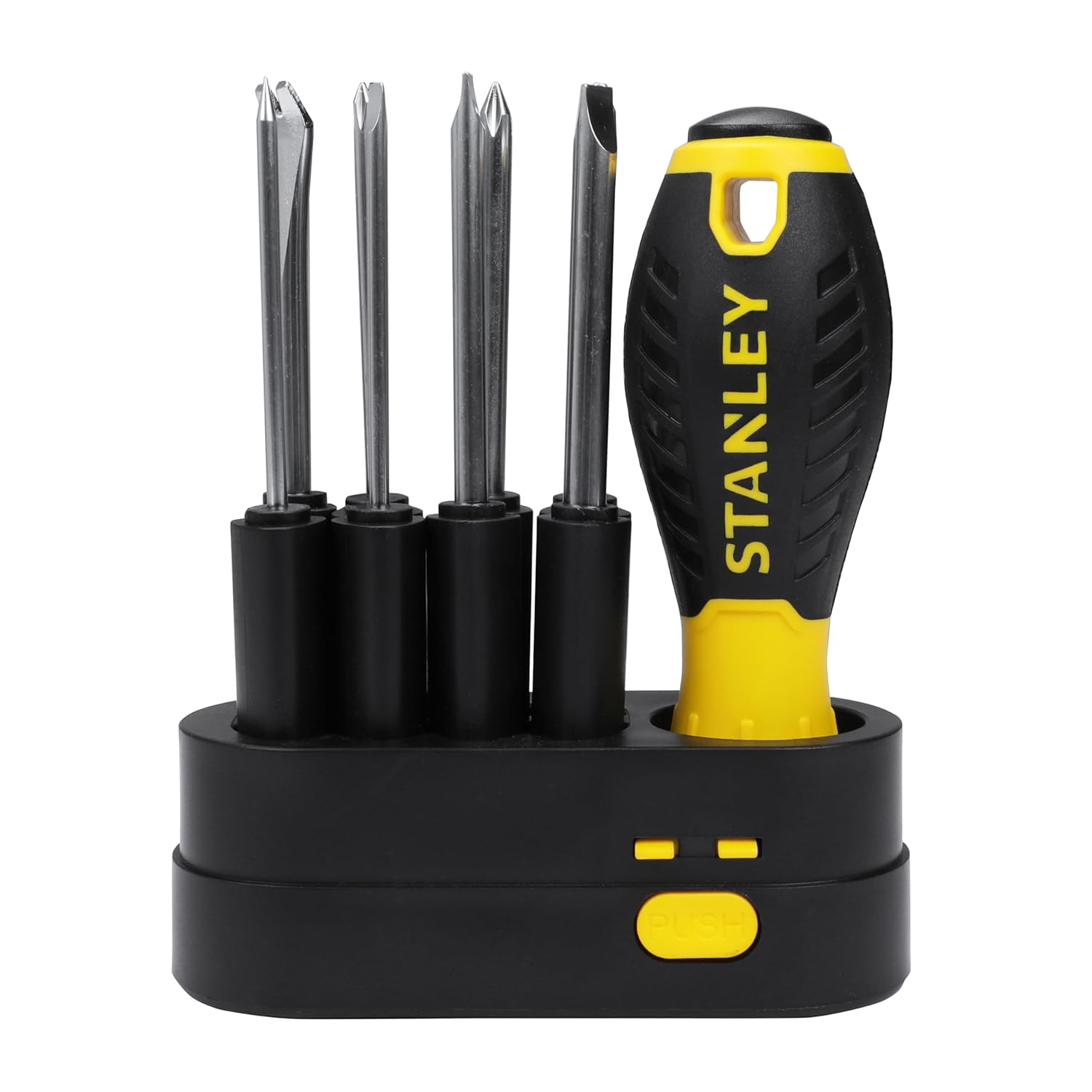 STANLEY STHT62511 9-Way Screwdriver Set With Storage Case For Home