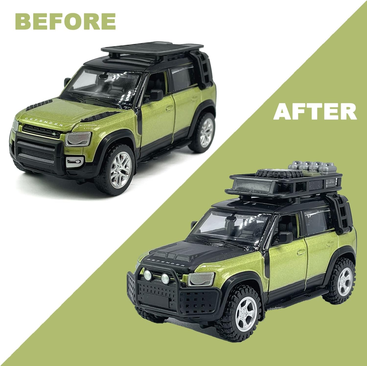 CCA LAND ROVER DEFENDER 110 1:43 SCALE