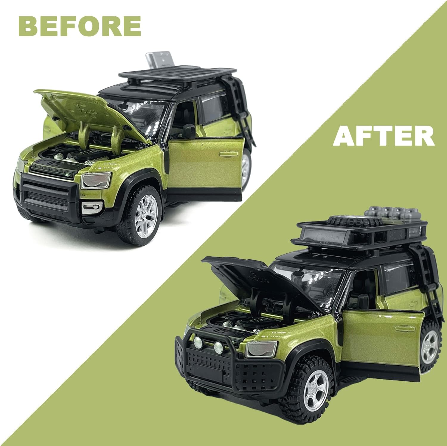 CCA LAND ROVER DEFENDER 110 1:43 SCALE