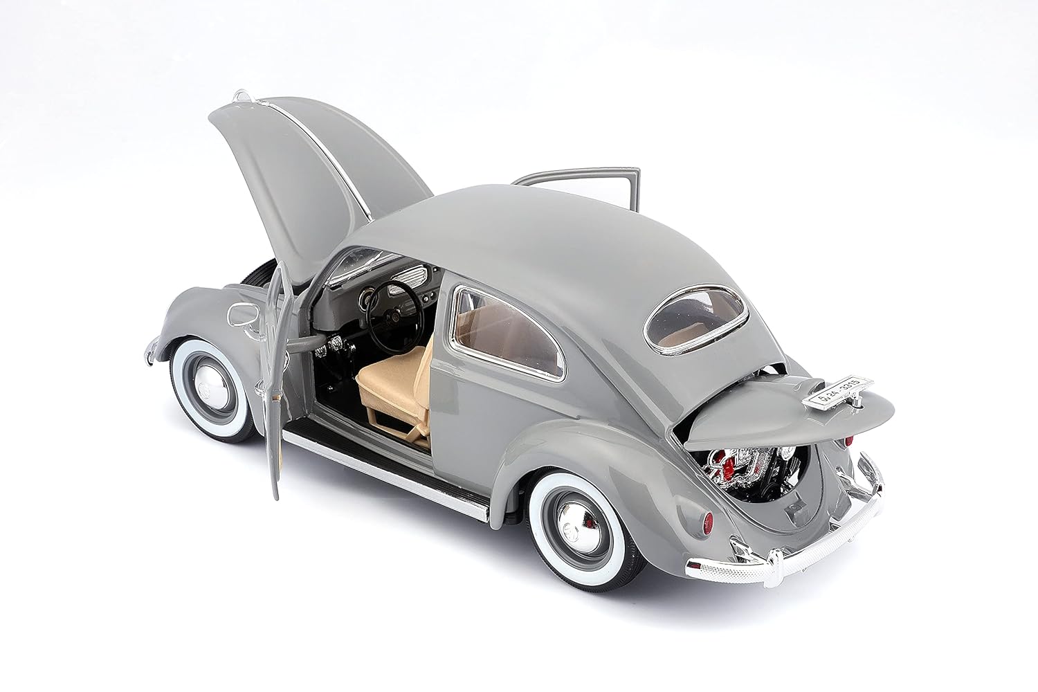 BBURAGO 18-92029G 1:18 1955 VOLKSWAGEN KAFER BEETLE DIECAST MODEL