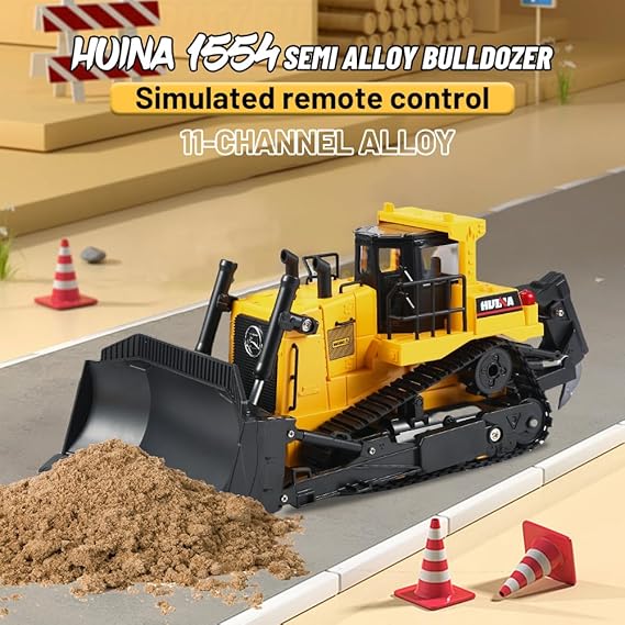 HUINA 1554 RC BULLDOZER