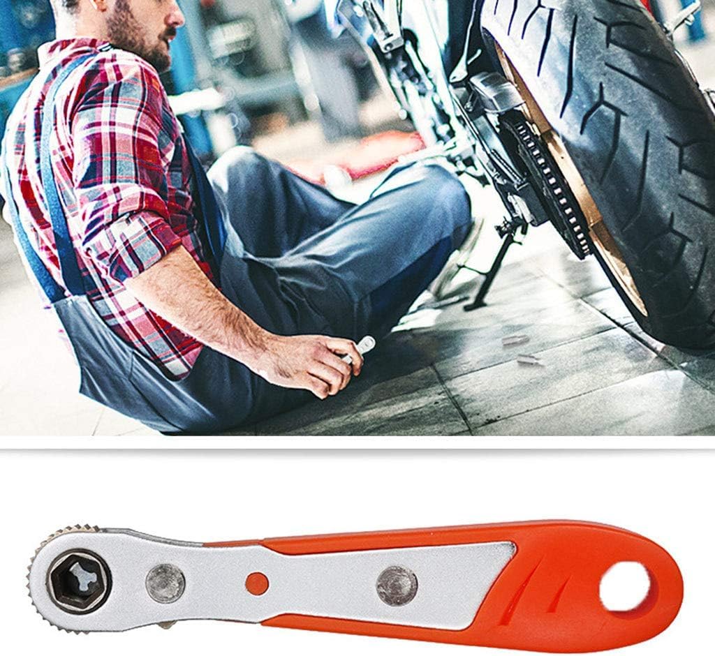 AASONS MINI MAGNETIC RATCHET WRENCH 1/4"(6.35MM) HEXAGON HEAD SCREWDRIVER