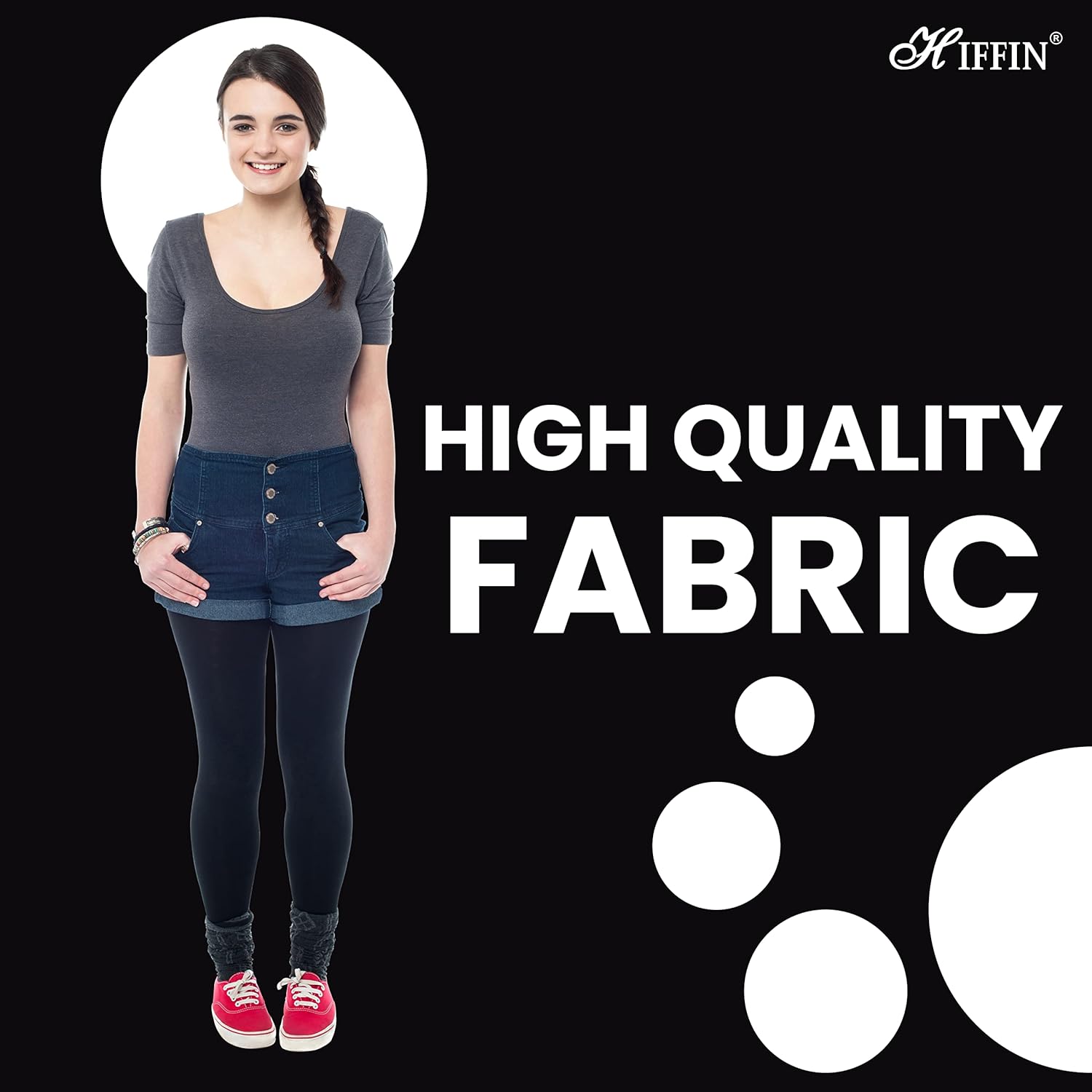 HIFFIN 8 X 12 FT 3 PCS | BLACK | WHITE | GREEN LEKERA