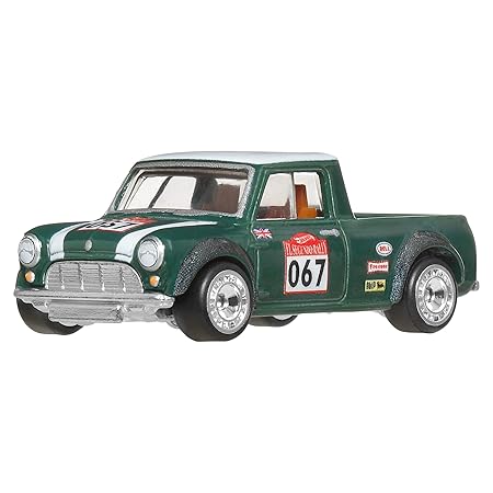 HOT WHEELS 2-PACK: MORRIS MINI / '67 AUSTIN MINI PICKUP DIE-CAST CARS (9C6Q)