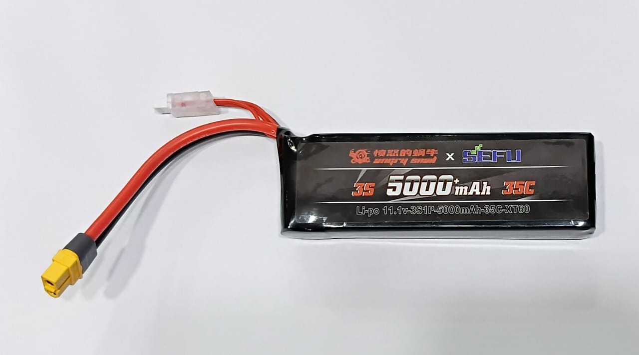 LIPO 11.1V 3S 35C 5000MAH BATTERY XT60 PLUG MJX HYPER GO