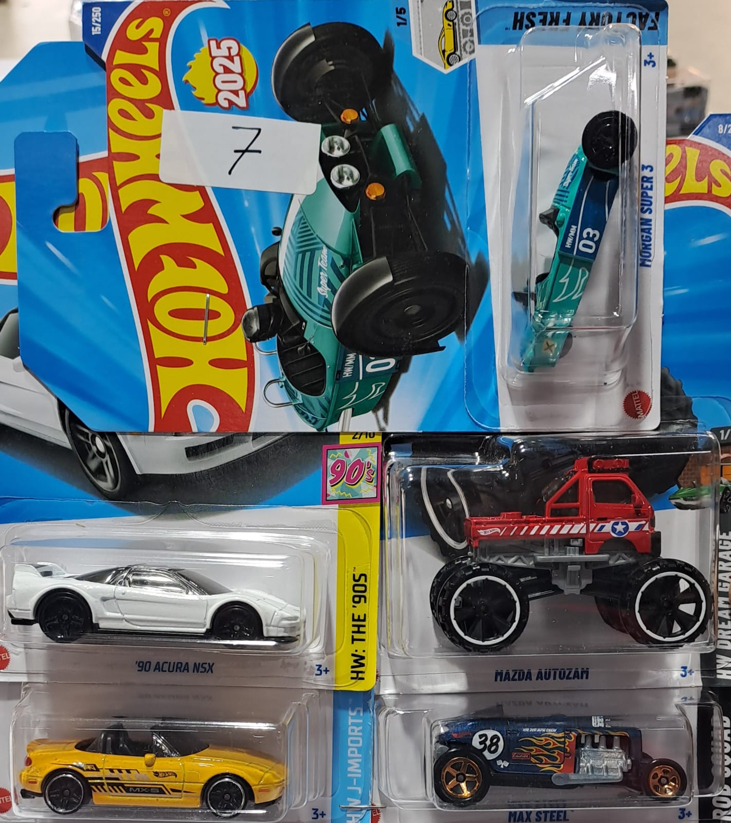 HOT WHEELS CARS (PACK OF 5 NOS)