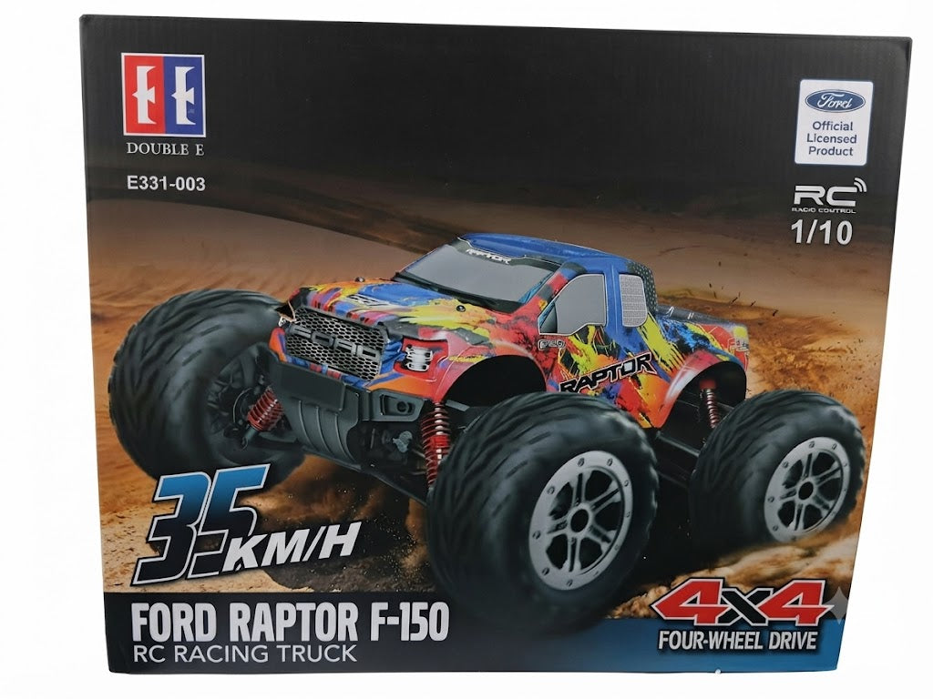 DOUBLE E E331-003 1/10 FORD RAPTOR F-150 4WD 2.4GHZ 35KM/H RC RACING TRUCK