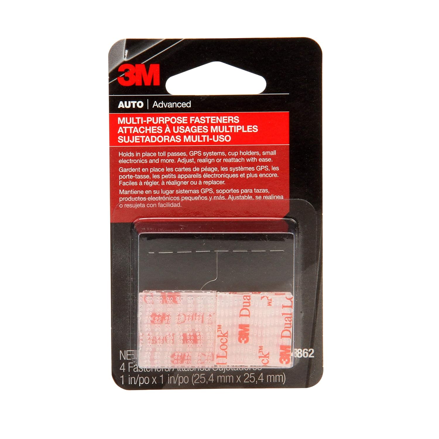 3M DUAL LOCK RECLOSABLE FASTENER 1 IN X 1'