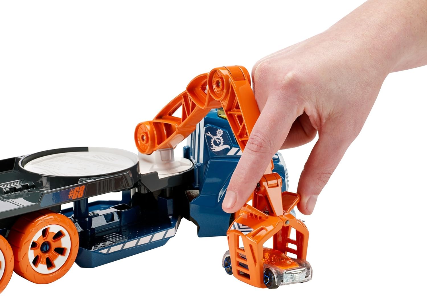 HOT WHEELS SPINNING SOUND CRANE-IE (PRODUCT NO:DJC70)