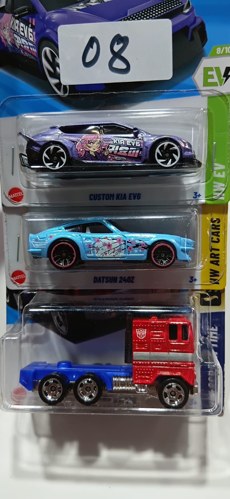 HOT WHEELS CASE-G MAINLINE (PACK OF 3) DIECAST