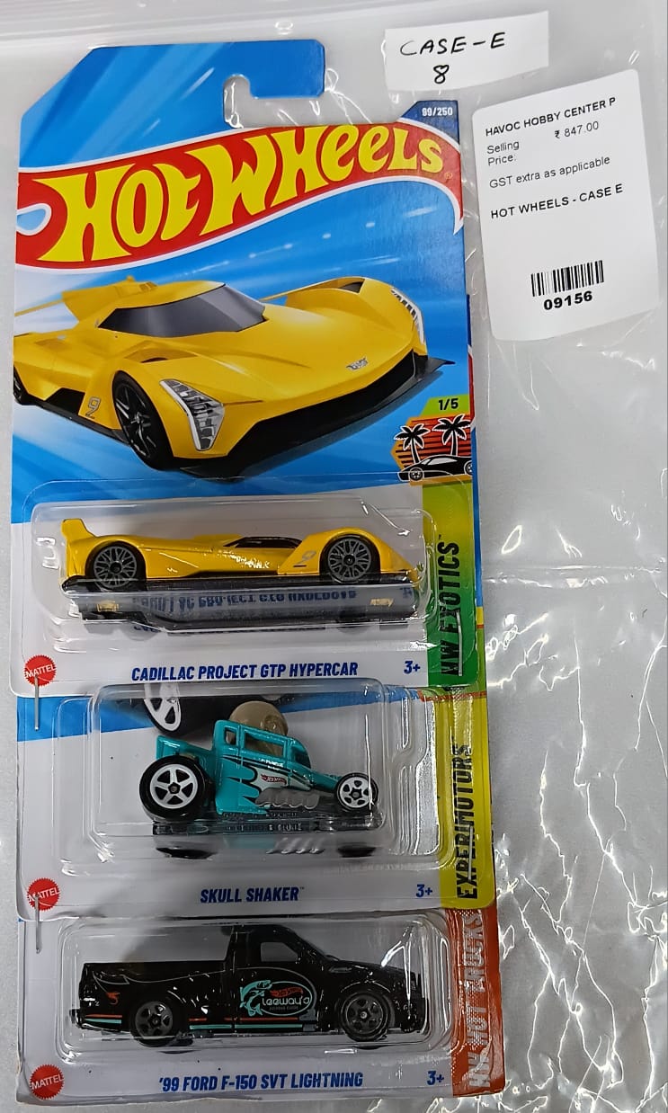 HOT WHEELS - CASE E (2025) - BASIC CAR ASSORTED (PACK OF 3 )-DIECAST
