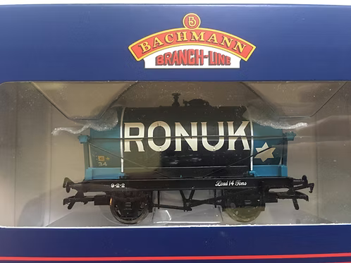 BACHMANN 37-654A OO GAUGE 1/76 SCALE 14 TON TANK WAGON RONUK