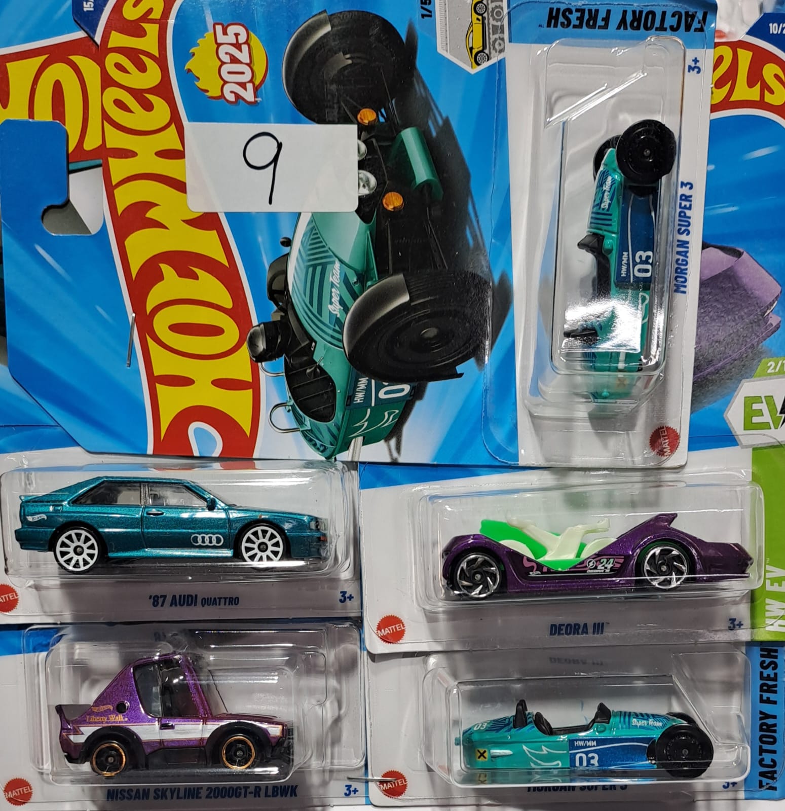 HOT WHEELS CARS (PACK OF 5 NOS)