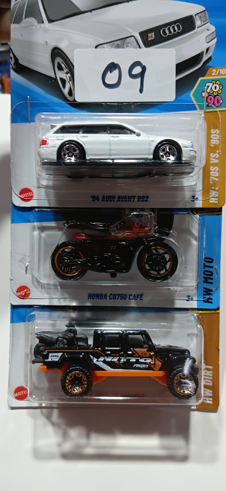 HOT WHEELS CASE-G MAINLINE (PACK OF 3) DIECAST