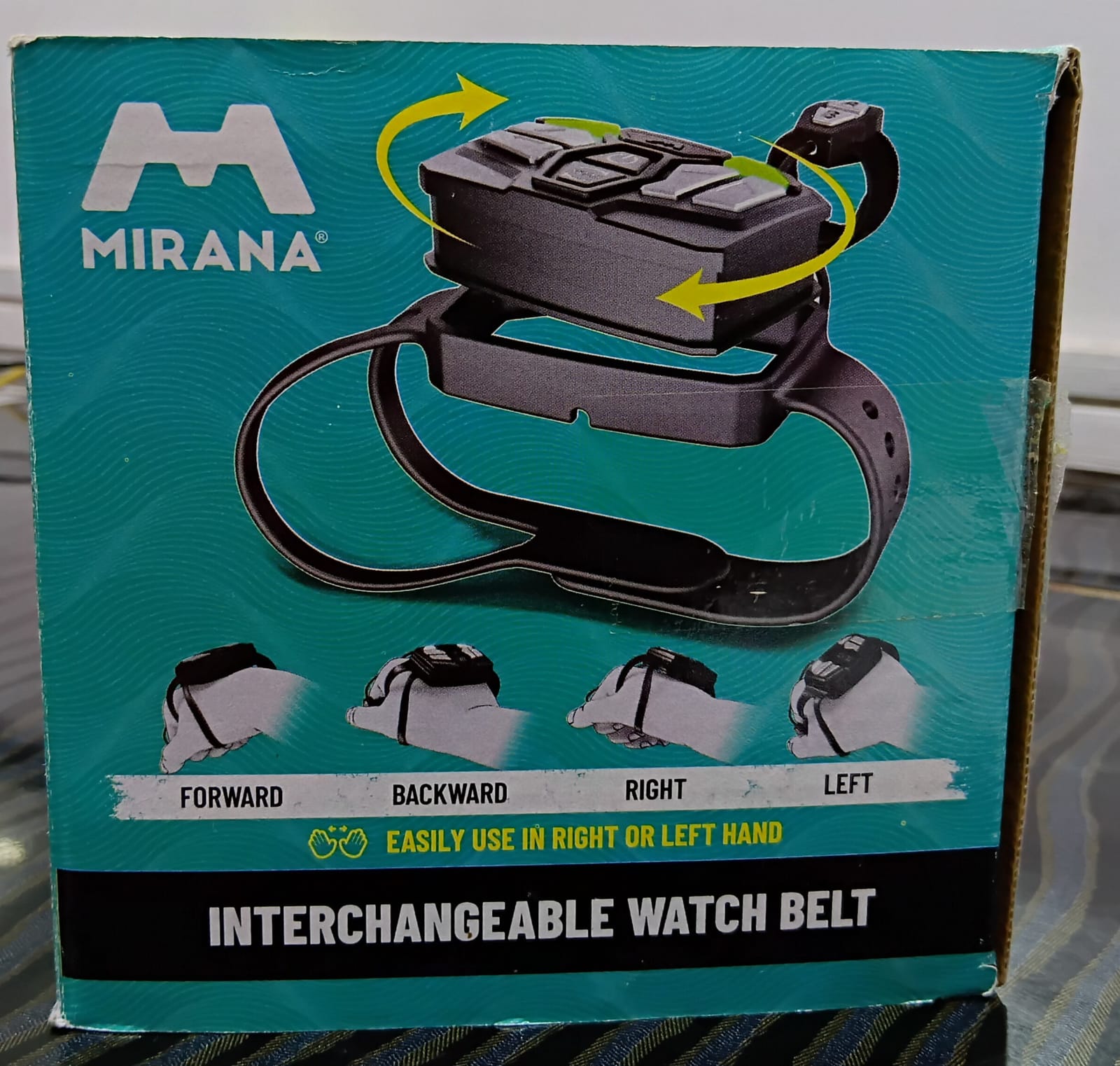 MIRANA WATCH CONTROL TRACER RC CAR HAND & APP CONTROL WITH BLUETOOTH SPEAKER C-TYPE CHARGING HIGH SPEED RACING ( GREY )