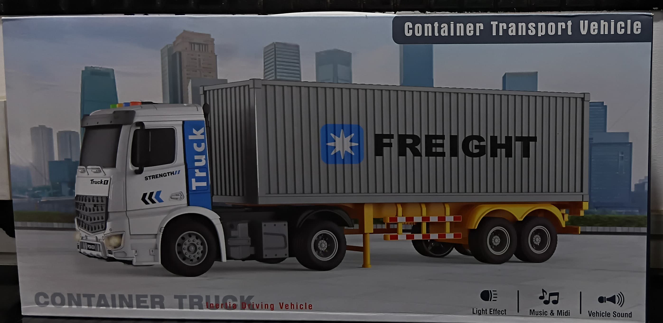 L.U.M.O Container Transport Truck – Inertia-Driven Freight Vehicle (LMI-HT9811)