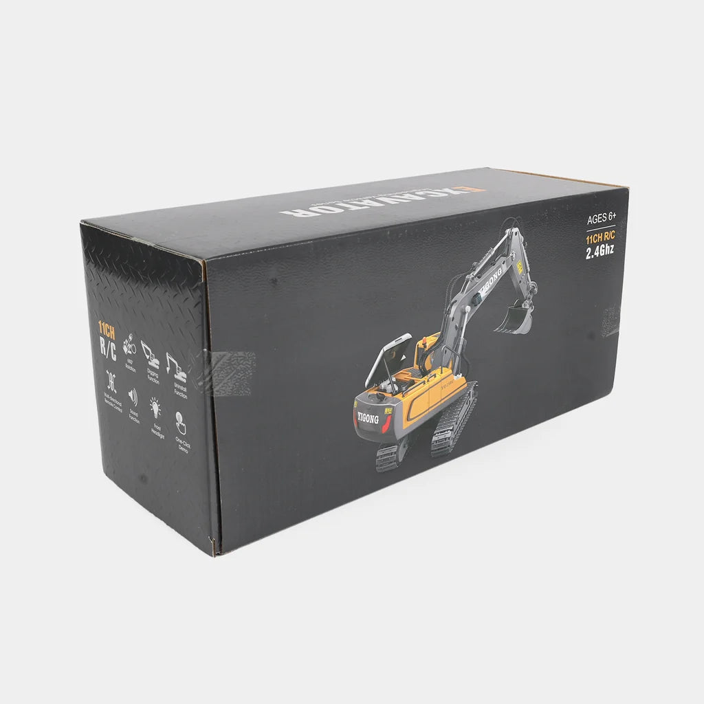 RC EXCAVATOR BC1043 11CH 2.4GHZ METAL CONSTRUCTION VEHICLE