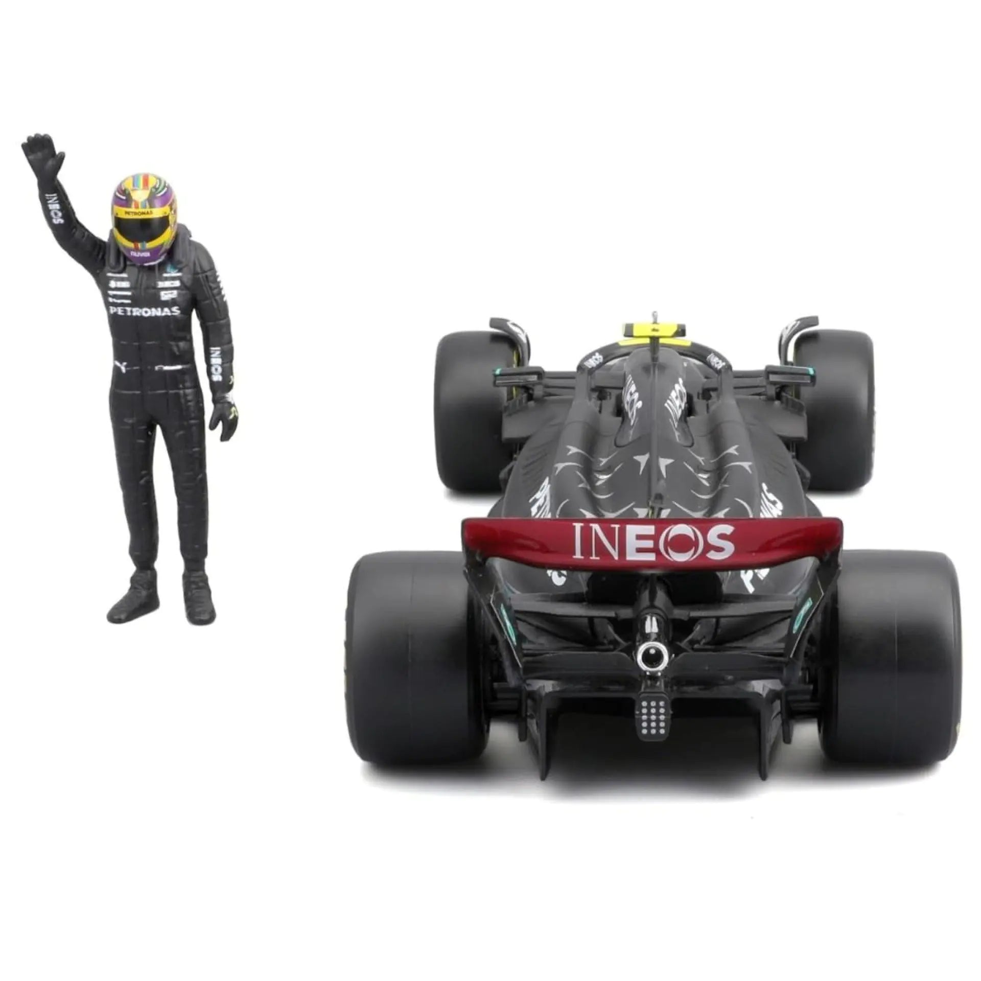 BBURAGO 1:24 MERCEDES-AMG F1 W14E PERFORMANCE 18-28037H SACLE DIECAST MODEL