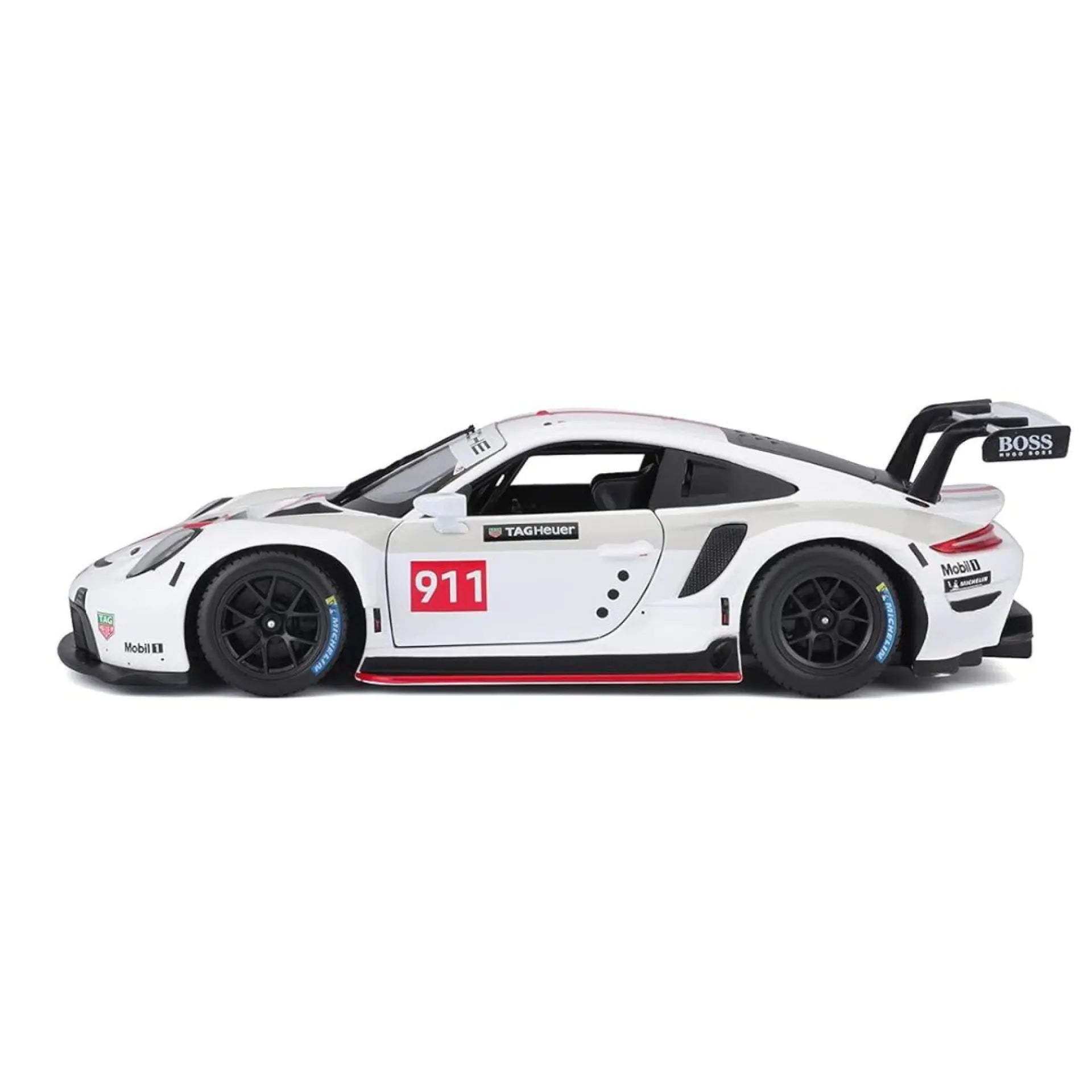 BBURAGO 1:24 911 RACING PORSCHE RSR GT DIECAST CAR 18-98013