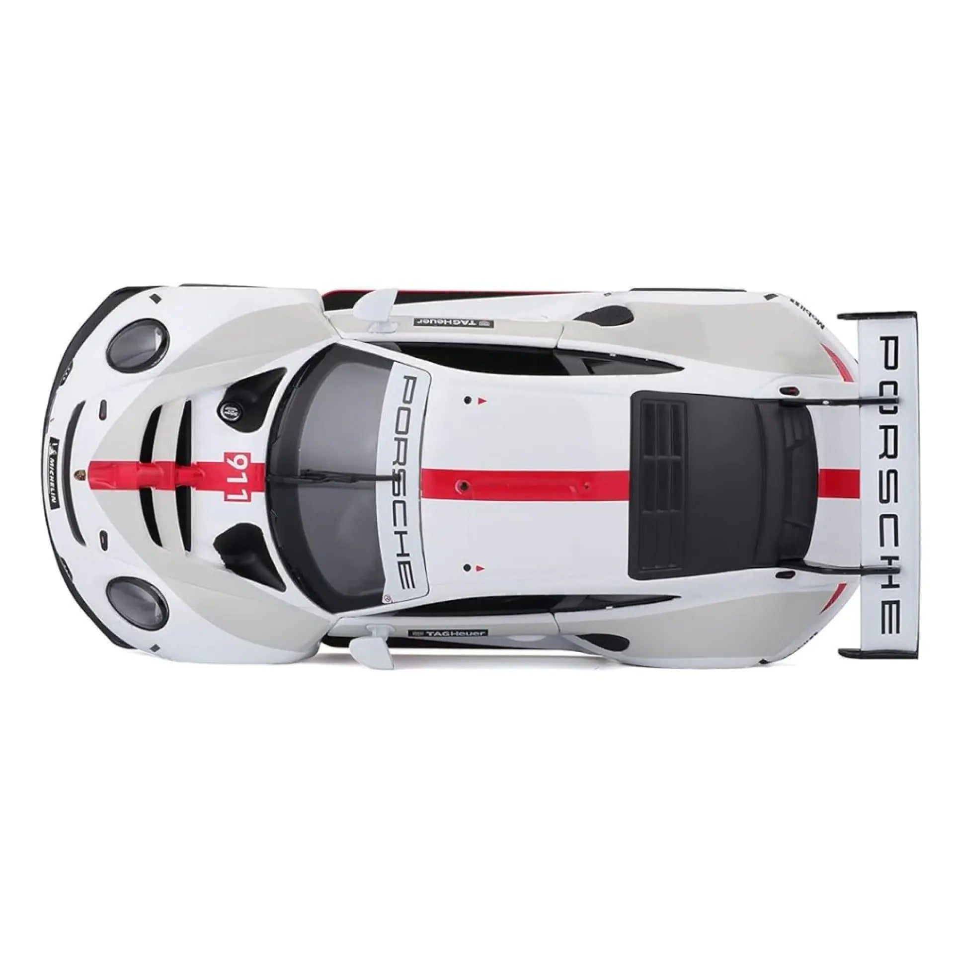 BBURAGO 1:24 911 RACING PORSCHE RSR GT DIECAST CAR 18-98013
