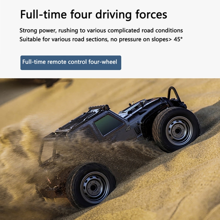 TOP RACING SERIES GANTRY 1/16 SCALE CROSS COUNTRY VEHICLE 4X4 FOUR -WHEEL DRIVE. 2.4G FULL SCALE FOUR WHEEL SCY16103- GREY