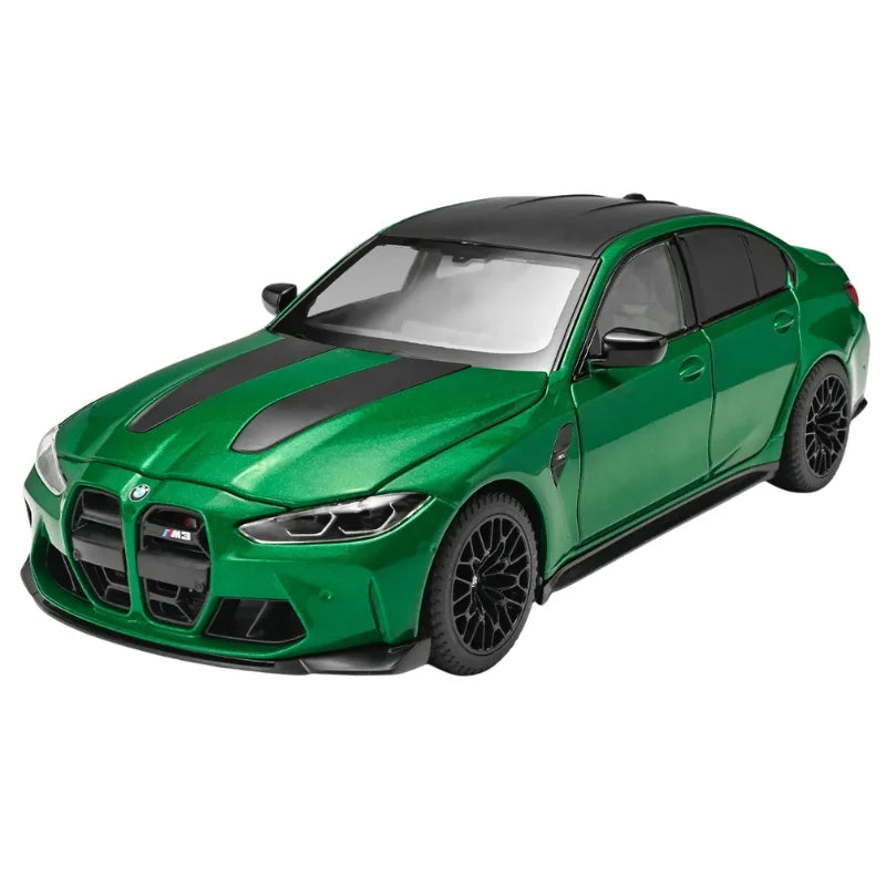 BMW M3 CS LCI H1292 1:18 OPENING DOORS DIE-CAST MODEL GREEN