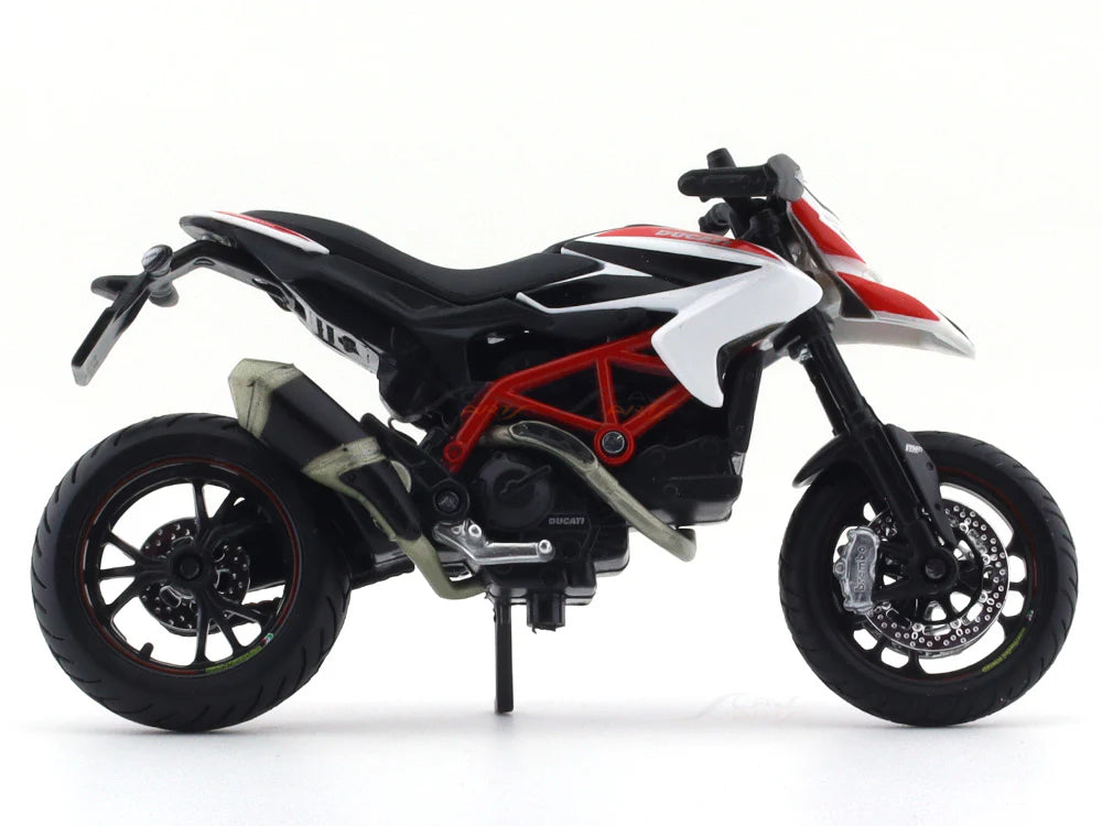 MAISTO DUCATI HYPERMOTARD SP, 1:18 SCALE DIECAST MODEL 20-13016