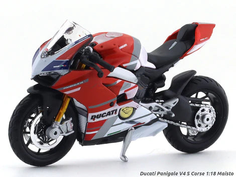 MAISTO DUCATI PANIGALE V4 S CORSE 1/18  DIECAST BIKE 20-19132