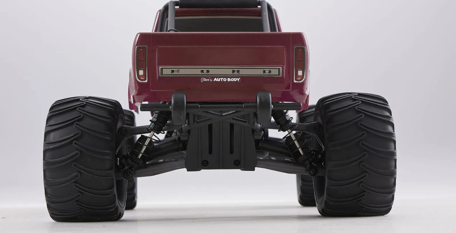 FMS 11023R 1/10 2WD RTR FORD F100 FIRST BLOOD MONSTER TRUCK RED COLOR