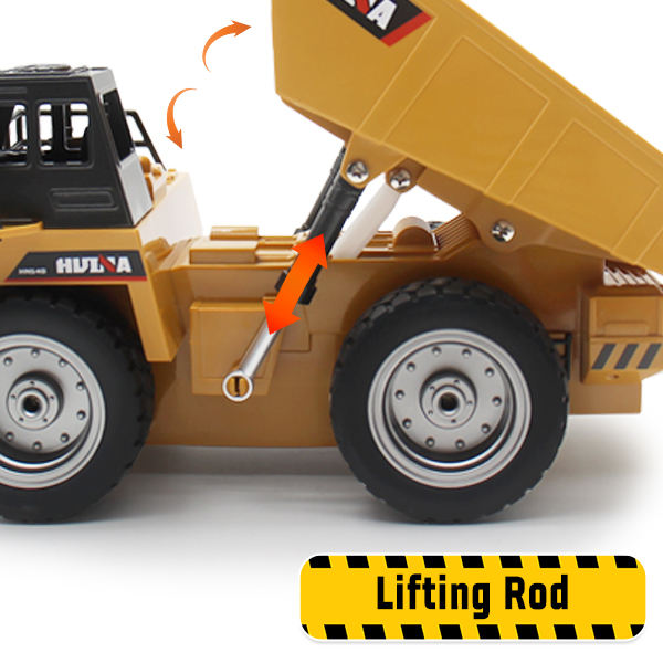 HUINA 1534 RC DUMP TRUCK ENGINEERING VEHICLE SCALE 1/18