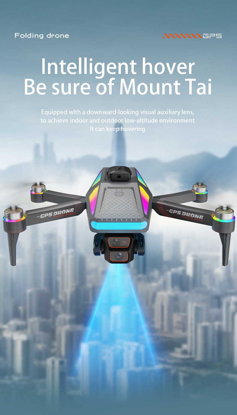 S5P GPS TOY DRONE WITH DUAL HD CAMERA GESTURE RECOGNITION & MODULAR BATTERY