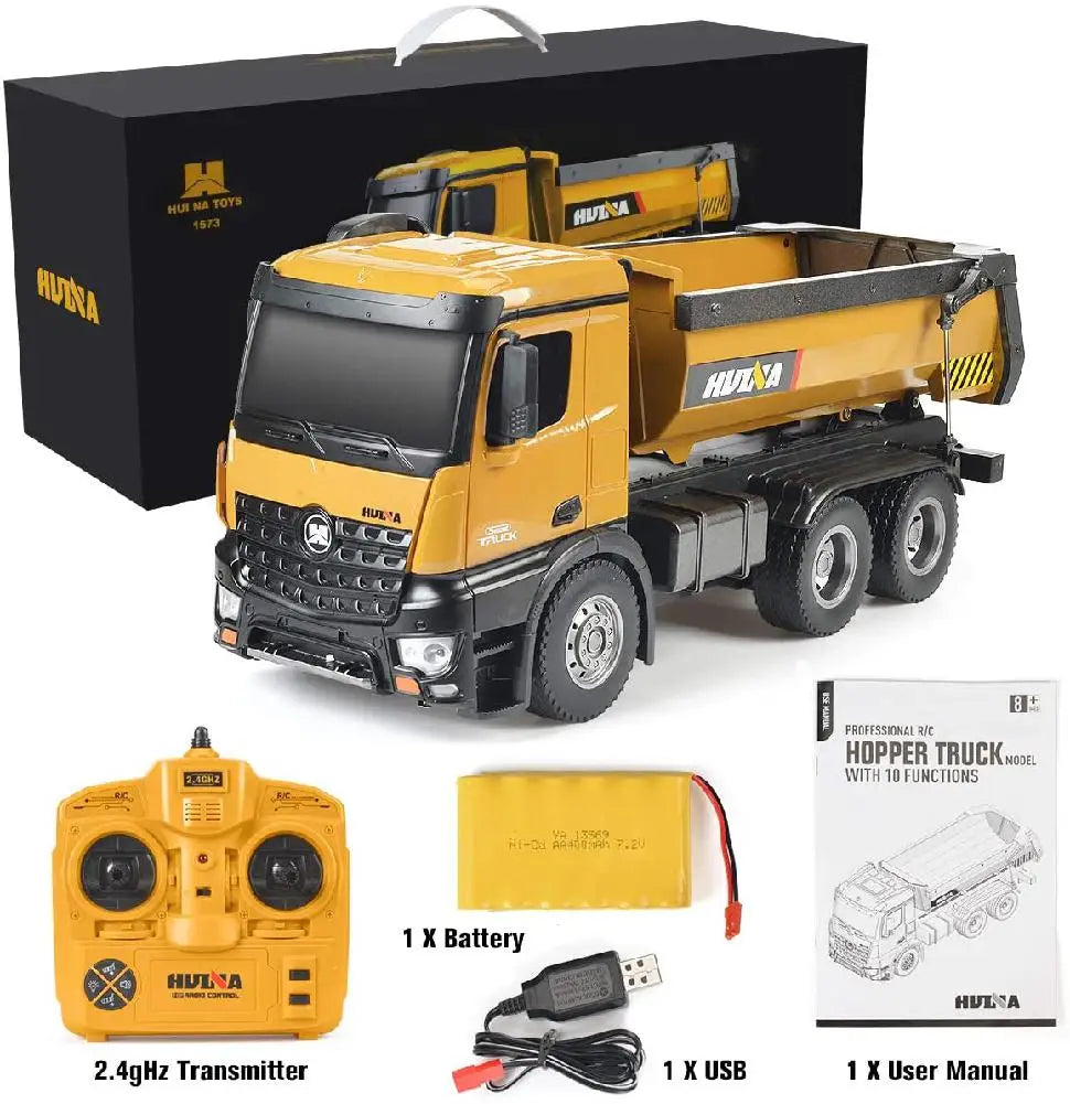 HUINA 1573 RC DUMP TRUCK (2025 MODEL)
