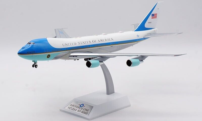 AIRPLANE DIECAST MODEL INFLIGHT USAF VC-25A  REG 29000 LIMITED EDITION 1.200 SCALE 32CM
