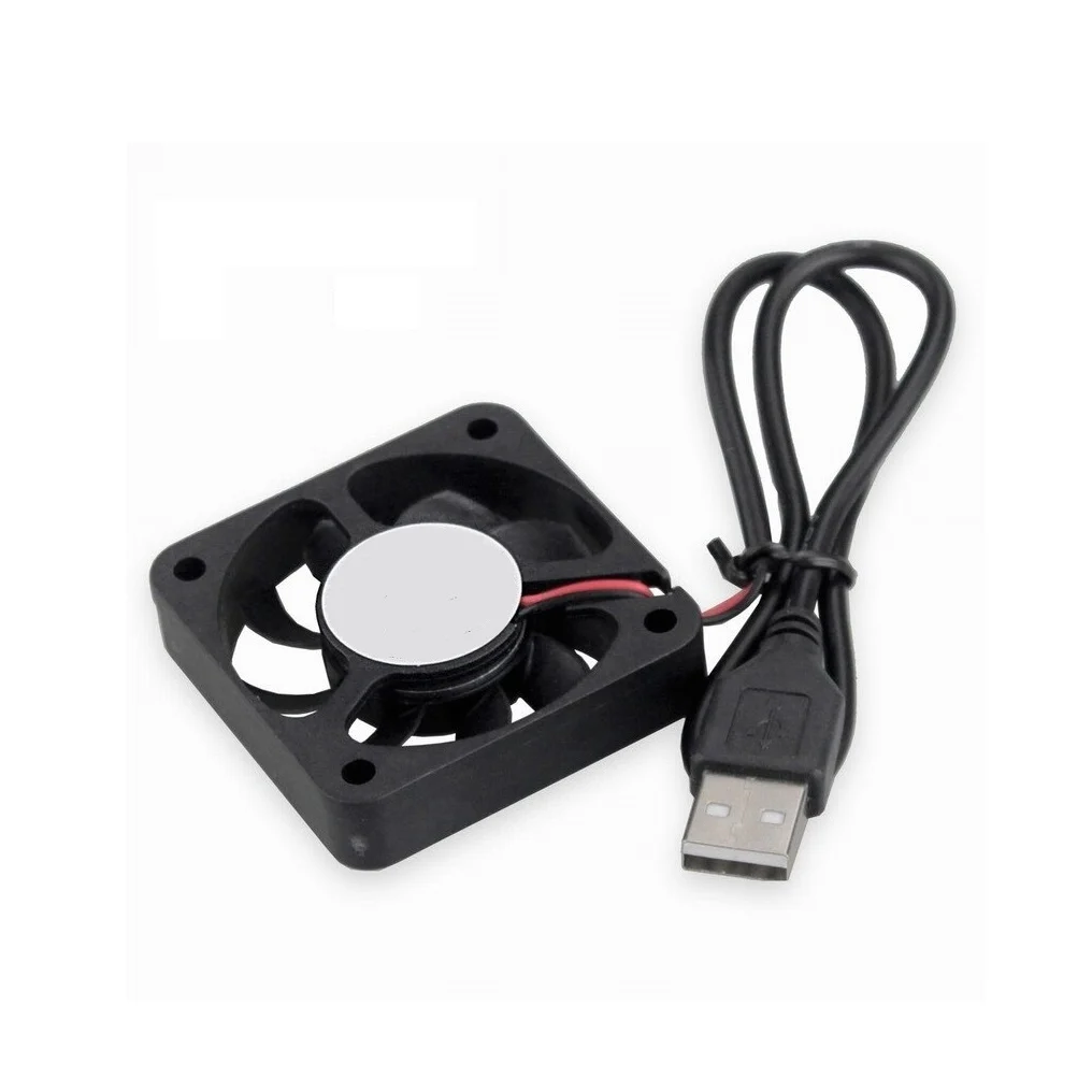 DC5V 0.27A 8025 Oil Containing Cooling Fan with USB1M Cable
Size:80*80*25MM