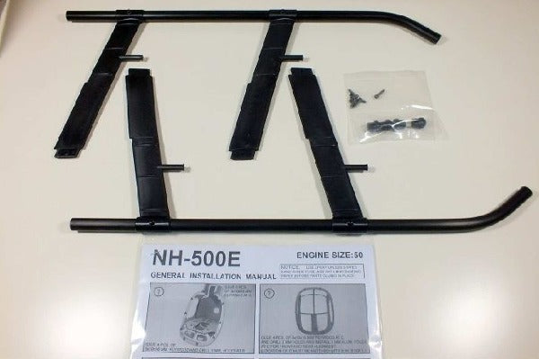 FUNKEY SCALE FUSELAGE NH-500E .50 (600) SIZE ARMY DESERT COLOR WITH LANDING SKID