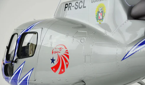 ROBAN AS350 AIR ZERMATT 700 SIZE SCALE HELICOPTER FUSELAGE