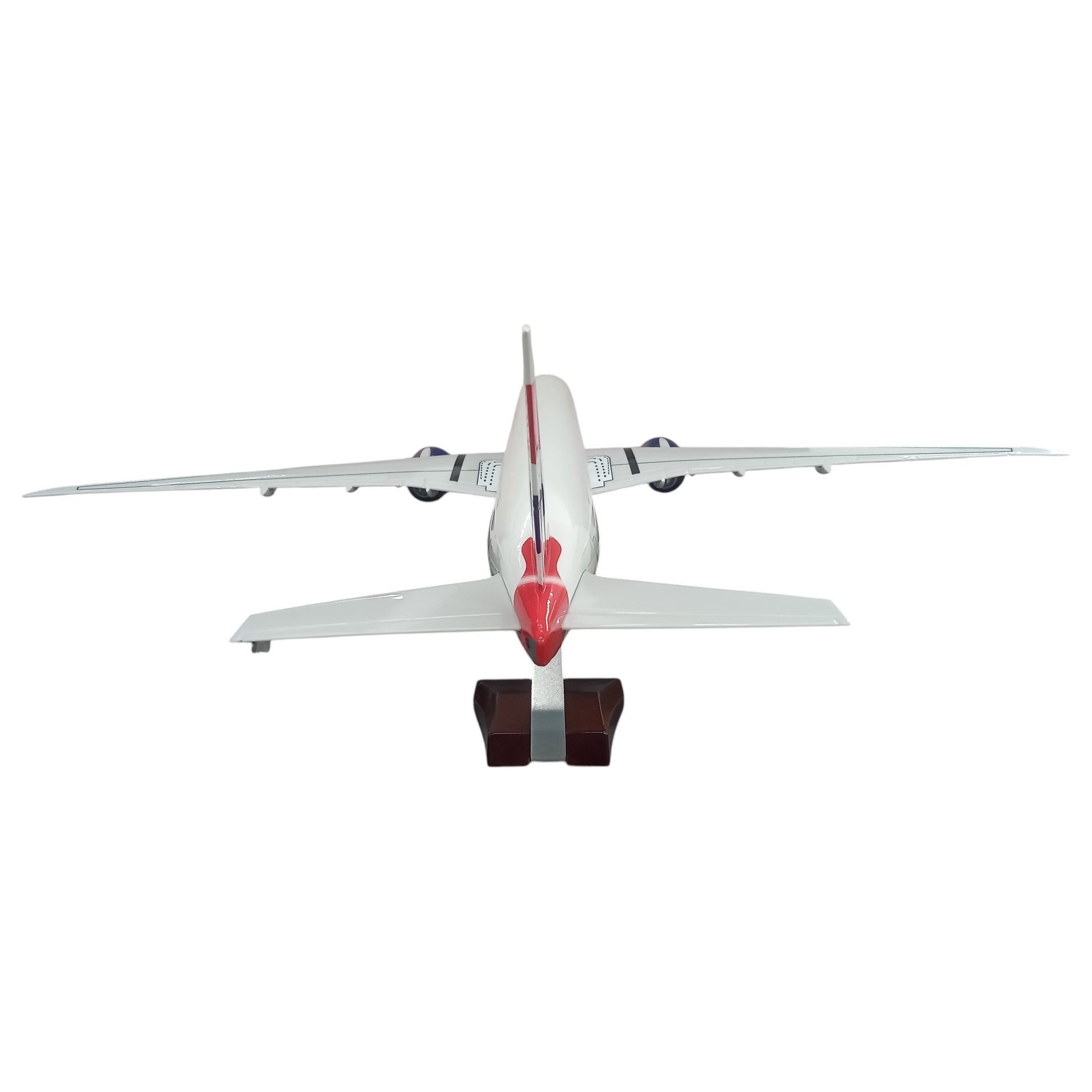 AIRPLANE DIECAST BRITISH G-STBA AIRWAYS BOEING 777 WITH LED LIGHT DISPLAY 47CM