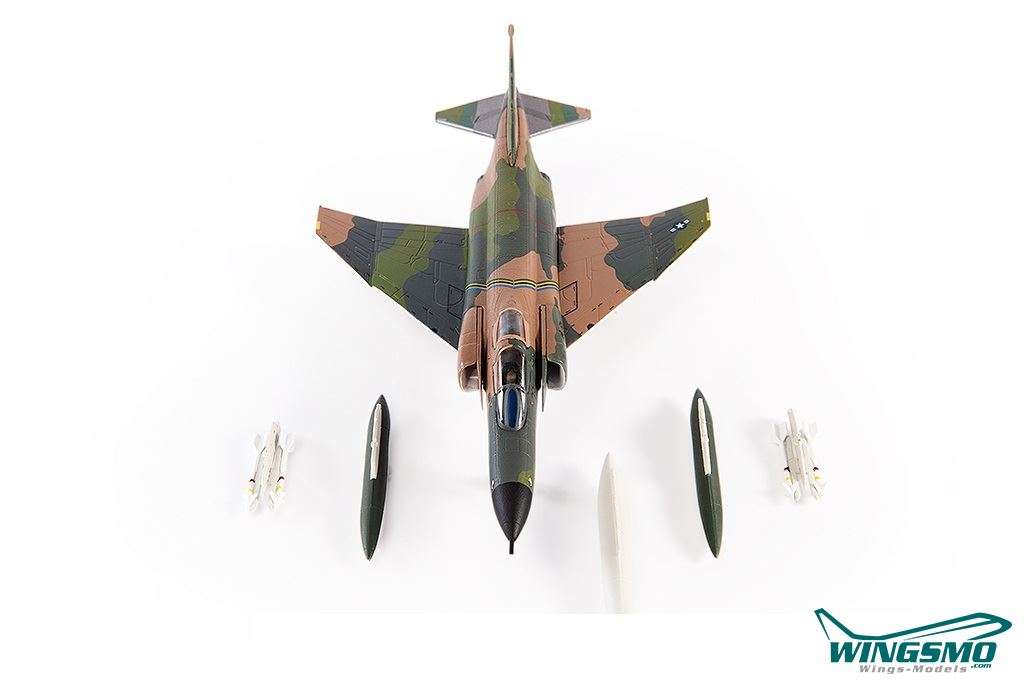 JC WING DIECAST AIRPLANE F-4E PHAHTOM NAVY  1/144